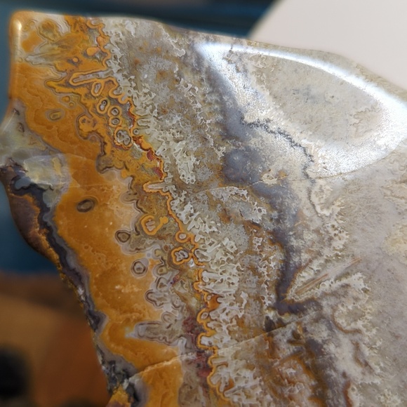 Crazy Lace Agate Slice/Slab - Picture 2 of 6